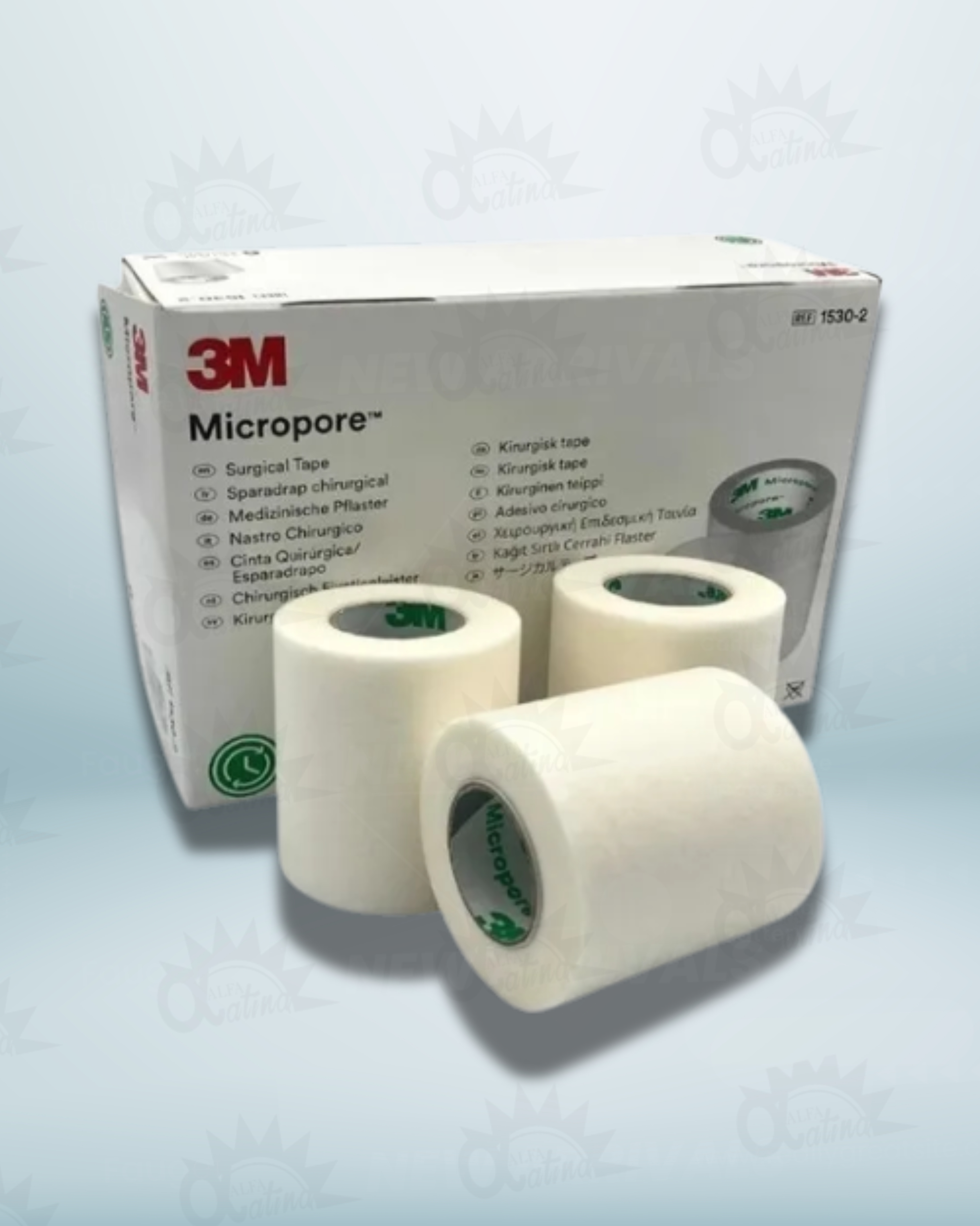 ESPARADRAPO MICROPORE DE 1 X 10  BLANCO.